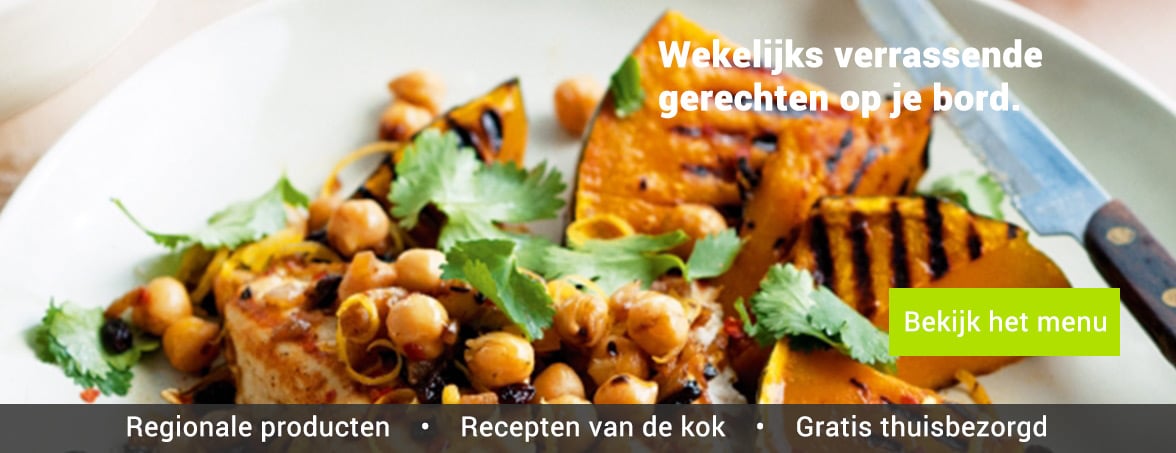 Bekijk de weekmenu's